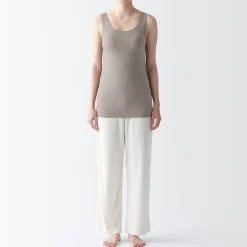 Sous‐Vêtements^Muji Débardeur Lyocell Stretch Smooth Support pour femme.