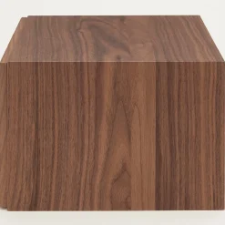Étagères Modulables En Bois^Muji Demi Bloc‐tiroir en noyer ‐ 1 tiroir (Dont Eco‐part. 0,82 €)