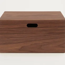 Étagères Modulables En Bois^Muji Demi Bloc‐tiroir en noyer ‐ 1 tiroir (Dont Eco‐part. 0,82 €)