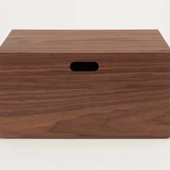 Étagères Modulables En Bois^Muji Demi Bloc‐tiroir en noyer ‐ 1 tiroir (Dont Eco‐part. 0,82 €)