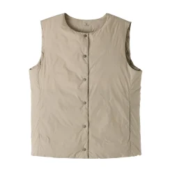 Vestes Et Manteaux^Muji Doudoune légère pliable en nylon recyclé sans manche sans col pour femme