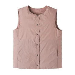 Vestes Et Manteaux^Muji Doudoune légère pliable en nylon recyclé sans manche sans col pour femme