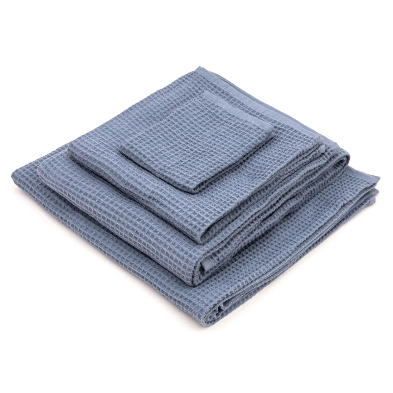 Serviettes De Bain^Muji Drap de bain gaufré en velours de coton bio