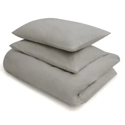 Draps De Lit^Muji Drap housse en coton délavé ‐ 140 x 200 x 18‐28 cm