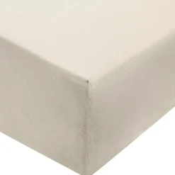 Draps De Lit^Muji Drap housse en coton délavé ‐ 160 x 200 x 18‐28 cm