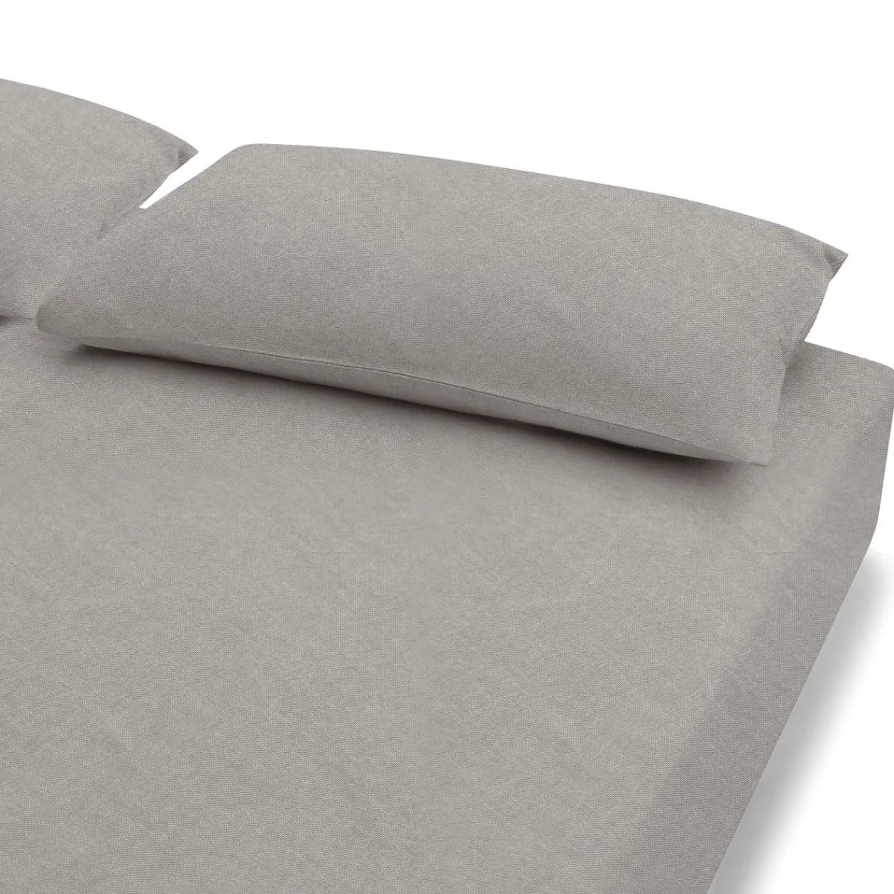 Draps De Lit^Muji Drap housse en coton délavé ‐ 160 x 200 x 18‐28 cm