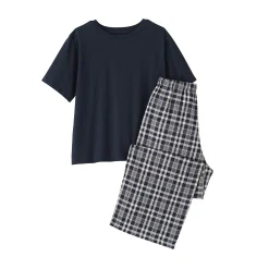 Pyjamas Et Vêtements D'Intérieur^Muji Ensemble d'intérieur avec pantalon en double gaze pour femme