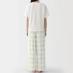 Pyjamas Et Vêtements D'Intérieur^Muji Ensemble d'intérieur avec pantalon en double gaze pour femme