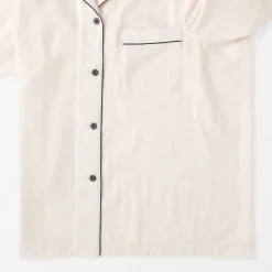 Pyjamas Et Vêtements D'Intérieur^Muji Ensemble pyjama à manches longues en gaze double pour femme