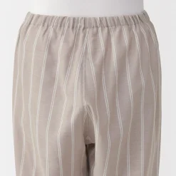 Pyjamas Et Vêtements D'Intérieur^Muji Ensemble pyjama à manches longues en gaze double pour femme