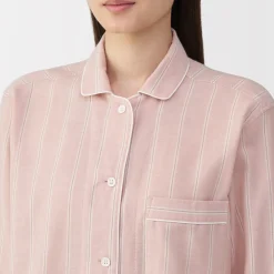 Pyjamas Et Vêtements D'Intérieur^Muji Ensemble pyjama à manches longues en gaze double pour femme