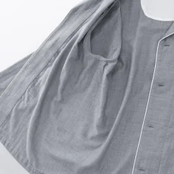 Pyjamas Et Vêtements D'Intérieur^Muji Ensemble pyjama à manches longues en gaze double pour homme