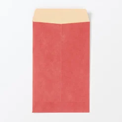 Emballages Cadeaux^Muji Enveloppes petites en papier de bambou avec motifs porte-bonheur - Rouge