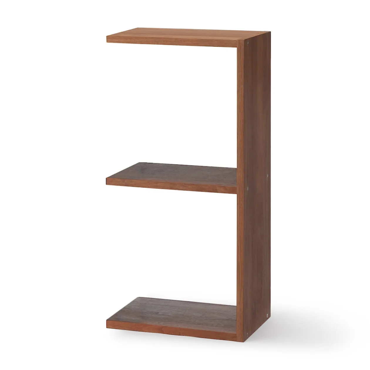 Étagères Modulables En Bois^Muji Etagère additionnelle en noyer ‐ 2 niveaux (Dont Eco‐part. 0,82 €)