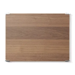 Étagères En Pin Et En Acier^Muji Etagère additionnelle étroite en noyer (Dont Eco‐part. 0,32 €)