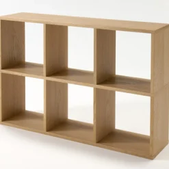 Étagères Modulables En Bois^Muji Etagère étroite en chêne ‐ 3 niveaux (Dont Eco‐part. 1,80 €)