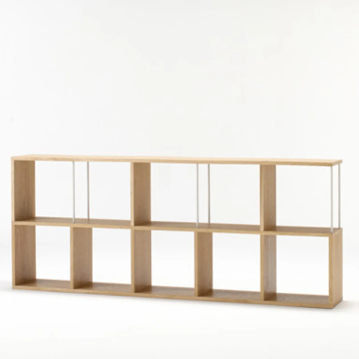Étagères Modulables En Bois^Muji Etagère étroite en chêne ‐ 3 niveaux (Dont Eco‐part. 1,80 €)