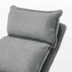 Canapés Et Repose-Pieds^Muji Fauteuil inclinable à dossier haut – Gris