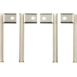 Étagères En Pin Et En Acier^Muji Fixation ajustable (Lot de 4)