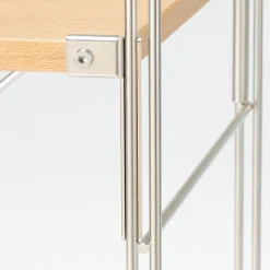 Étagères En Pin Et En Acier^Muji Fixation ajustable (Lot de 4)