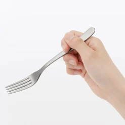 Couverts^Muji Fourchette à dessert en acier inoxydable