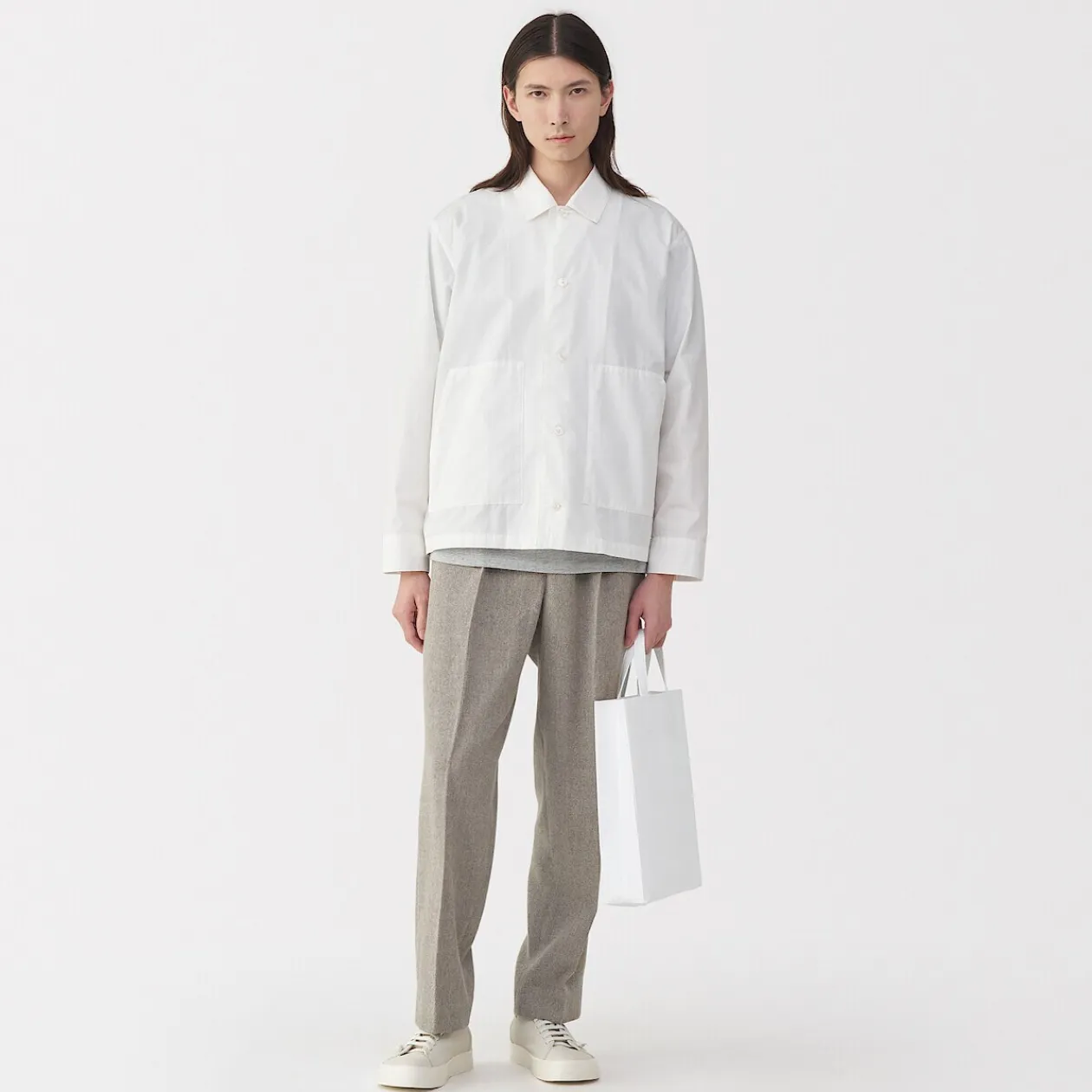 Sacs|Sacs^Muji Fourre‐tout en simili papier ‐ Petit