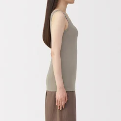 Sous‐Vêtements^Muji Gilet à soutien caché en mélange de lyocell pour femme