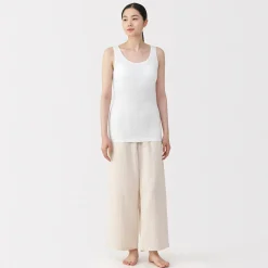 Sous‐Vêtements^Muji Gilet à soutien caché en mélange de lyocell pour femme