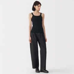 Pulls Et Cardigans|Hauts Et T‐Shirts^Muji Gilet en coton à côtes torsadées pour femme