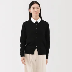 Pulls Et Cardigans^Muji Gilet en Laine à Maille Fine Femme