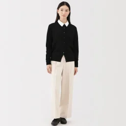 Pulls Et Cardigans^Muji Gilet en Laine à Maille Fine Femme