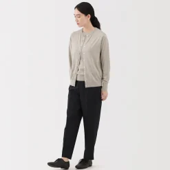 Pulls Et Cardigans^Muji Gilet en Laine à Maille Fine Femme