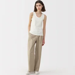 Hauts Et T‐Shirts^Muji Gilet en lin et coton pour femme