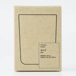 Accessoires De Salle De Bain|Soin Bucco‐Dentaires^Muji Gobelet acrylique 6.5X8.5cm