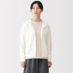 Hoodies Et Sweatshirts^Muji Haut à capuche et fermeture éclair Quick Dry pour femme