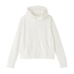 Hoodies Et Sweatshirts^Muji Haut à capuche et fermeture éclair Quick Dry pour femme