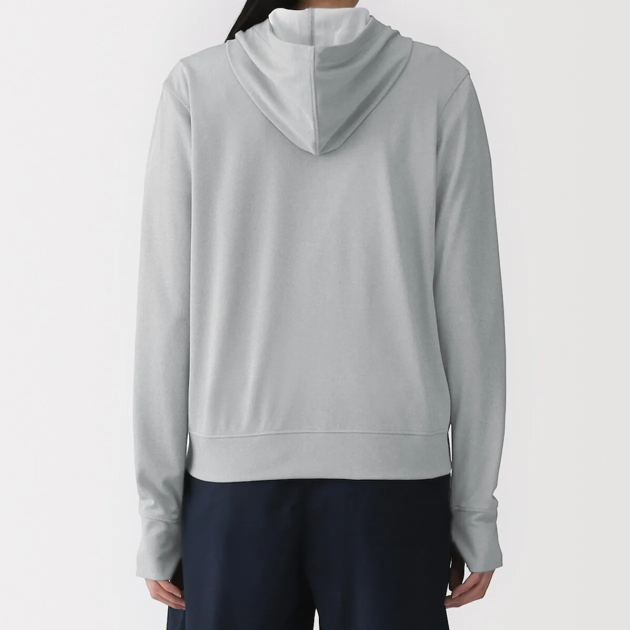 Hoodies Et Sweatshirts^Muji Haut à capuche et fermeture éclair Quick Dry pour femme