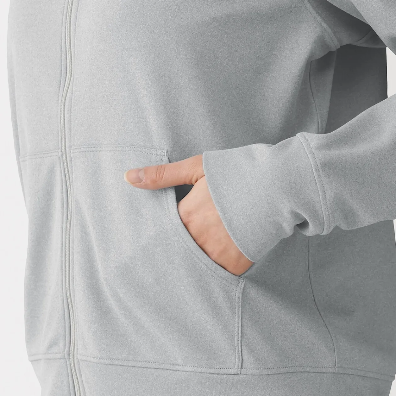 Hoodies Et Sweatshirts^Muji Haut à capuche et fermeture éclair Quick Dry pour femme