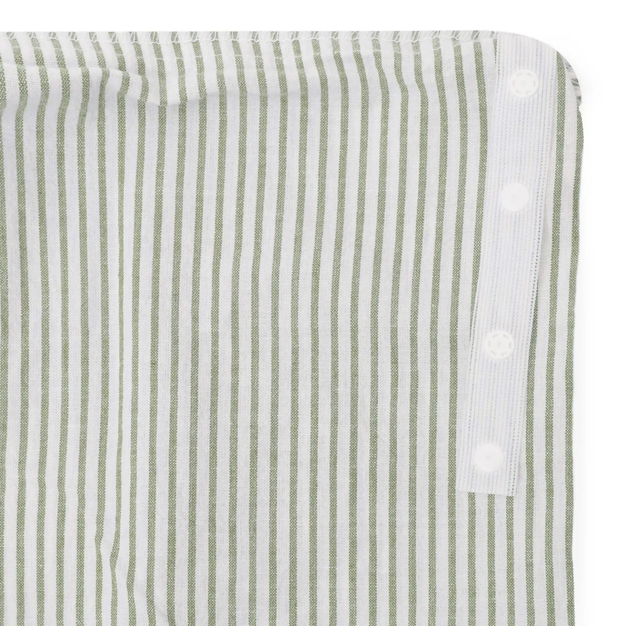 Draps De Lit^Muji Housse de couette en coton délavé ‐ 240 x 220 cm, Rayé
