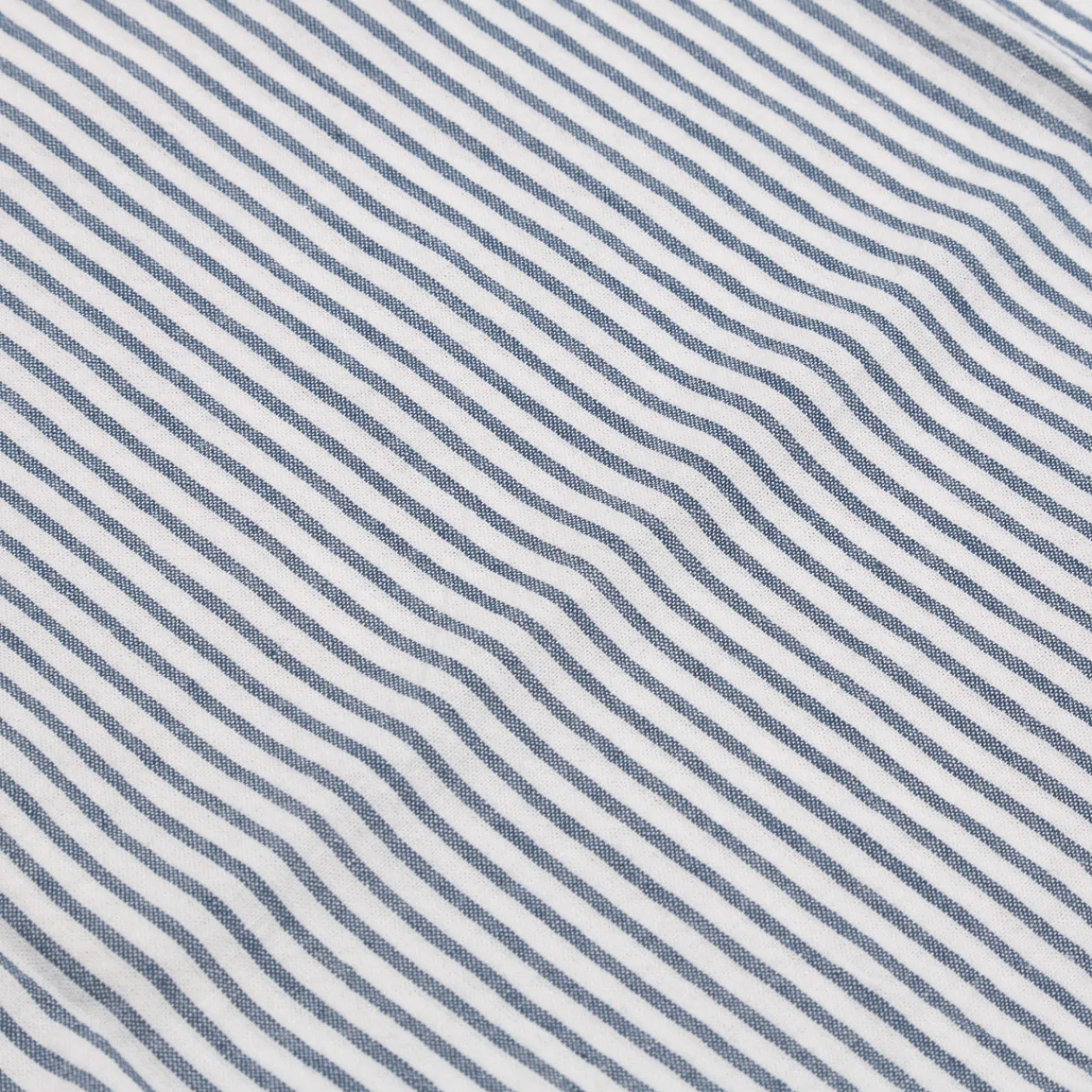 Draps De Lit^Muji Housse de couette en coton délavé ‐ 210 x 210 cm, Rayé