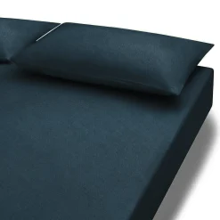 Draps De Lit^Muji Housse de couette en coton délavé ‐ 150 x 210 cm