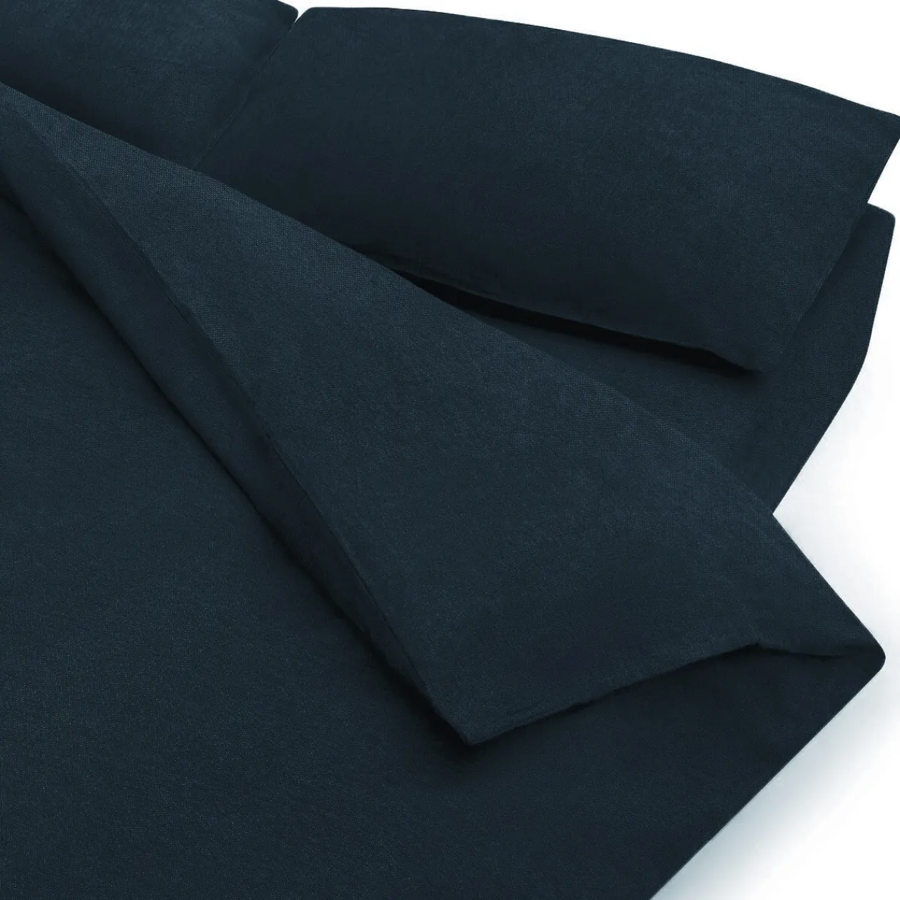 Draps De Lit^Muji Housse de couette en coton délavé ‐ 210 x 210 cm