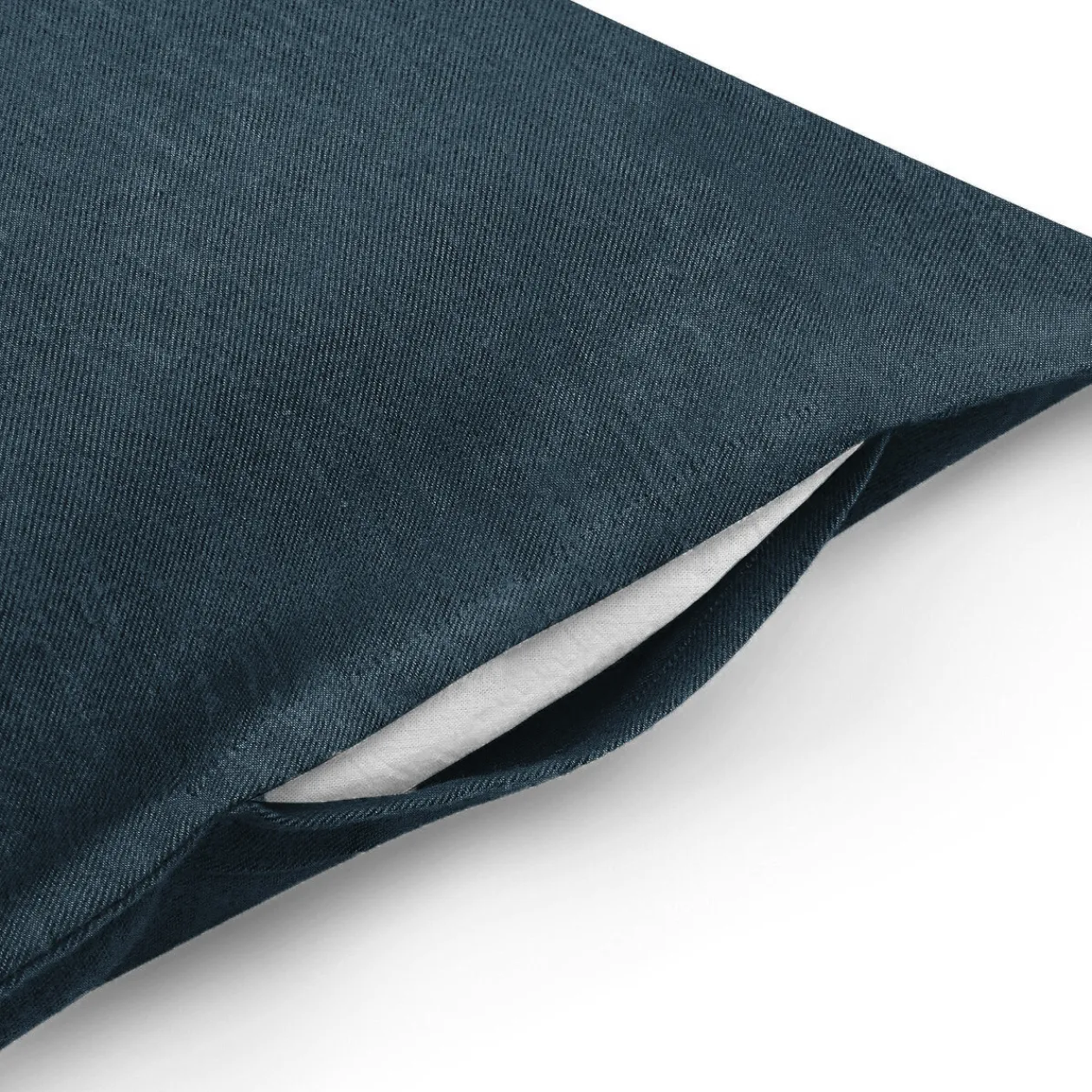 Draps De Lit^Muji Housse de couette en coton délavé ‐ 210 x 210 cm