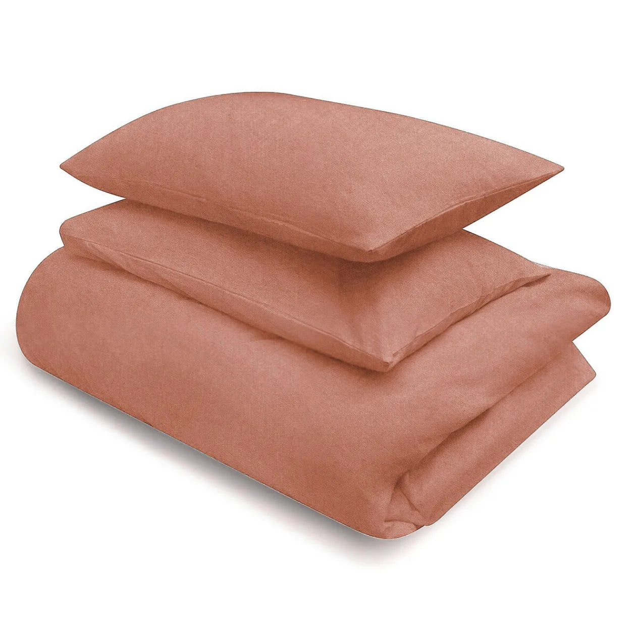 Draps De Lit^Muji Housse de couette en coton délavé ‐ 210 x 210 cm