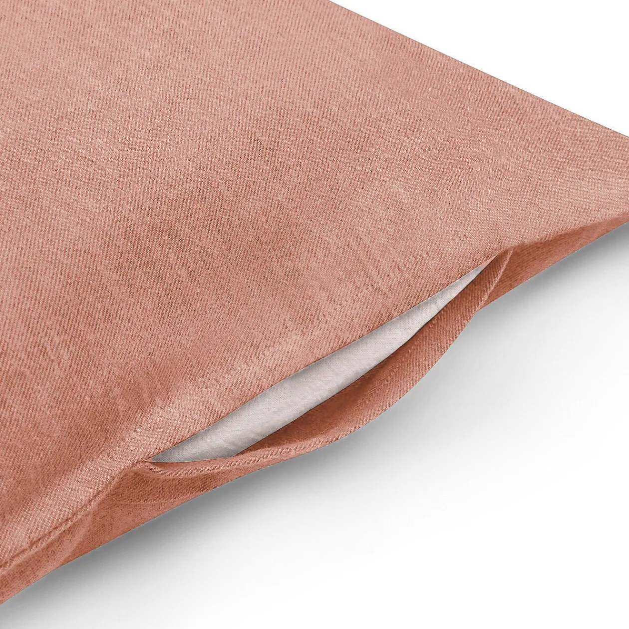 Draps De Lit^Muji Housse de couette en coton délavé ‐ 210 x 210 cm