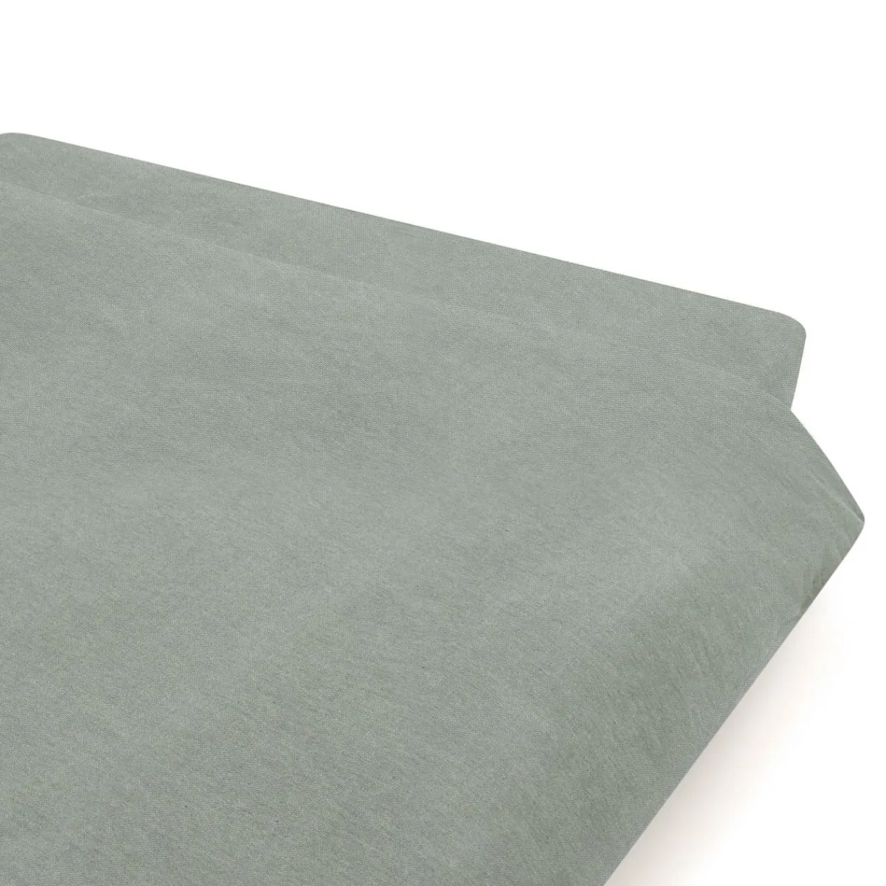 Draps De Lit^Muji Housse de couette en coton délavé ‐ 210 x 210 cm