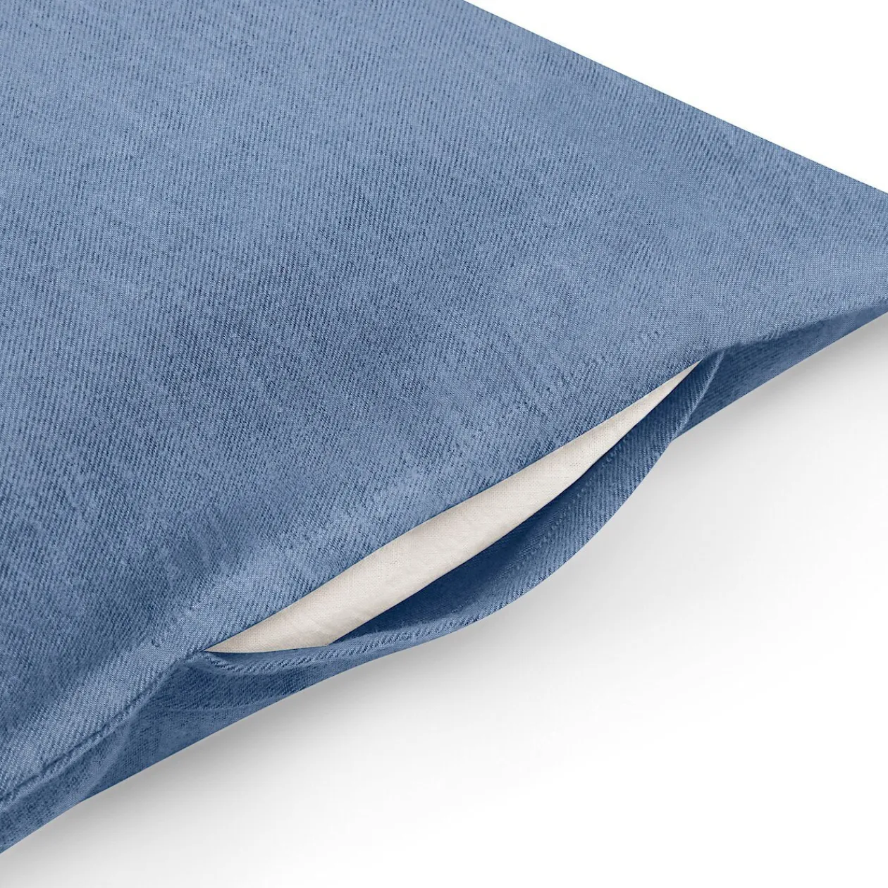Draps De Lit^Muji Housse de couette en coton délavé ‐ 210 x 210 cm