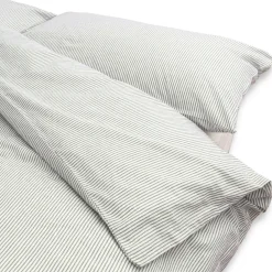 Draps De Lit^Muji Housse de couette en coton délavé ‐ 260 x 220 cm