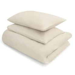 Draps De Lit^Muji Housse de couette en coton délavé ‐ 260 x 220 cm