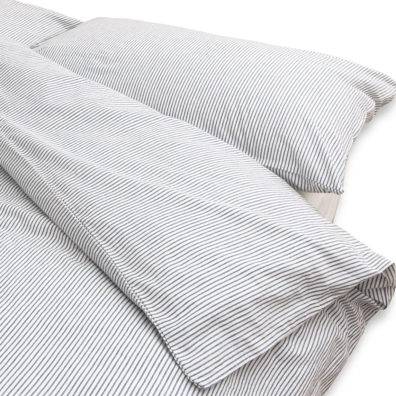 Draps De Lit^Muji Housse de couette en coton délavé ‐ 260 x 220 cm